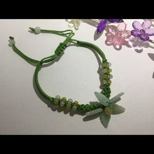 Jade Green String Bracelet